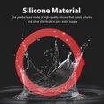 thumbnail image 3 of QUTETN Flush Valve Seal for Kohler  5-Pack Upgraded Silicone Material Canister Flush Valve Toilet Gasket Replacement Parts for K-GP1059291  Easy to Install and Uninstall, 3 of 7