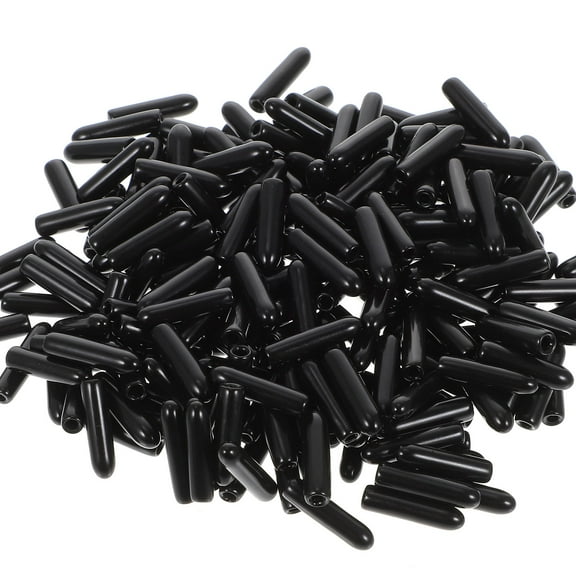 500 Pcs Screw Cover Screws Bolt Protector Ends Rubber End Caps Flexible Rugables Bolt Covers Bolt Protective Caps