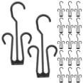 thumbnail image 2 of ColoMX Ganchos para colgar colgantes de 20 piezas ganchos para pantallas de zapatos estantes de secado de zapatos ganchos de almacenamiento de zapatos, 2 of 8