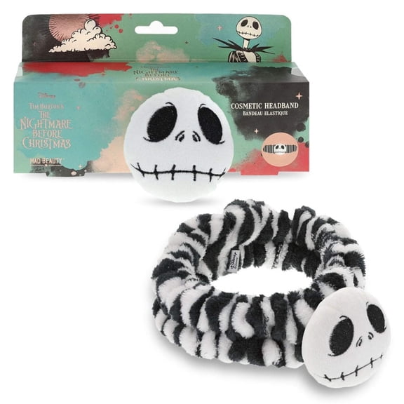 Mad Beauty Nightmare before Christmas Mystic Headband, Plush Cosmetic Headband