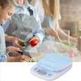 thumbnail image 6 of Digital Kitchen Scale with Bowl | 11lb/5kg Capacity | Ounces & Grams for Cooking Baking & Meal Prep | Diet & Weight Loss Food Scale | Detachable Bowl Included, 6 of 7