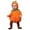 Z01-Orange, variant on TBWNWG Halloween for Kids,Boys Halloween Outfits Zipper Hooded Romper Jacket with Striped Pants and Footed Leggings Set,Sizes 0-6 Months