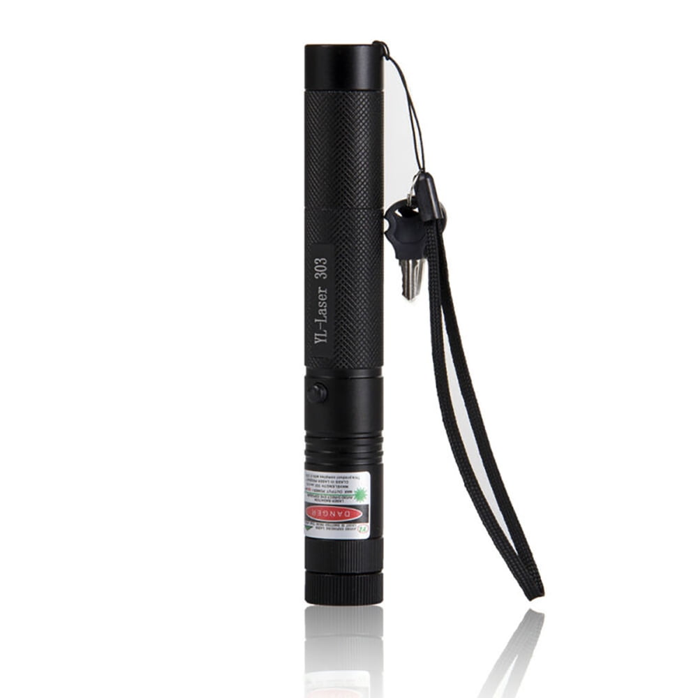 Military Red 1MW 650NM Laser Pointer Pen Light 301 Beam Focus Battery Holster 