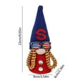 thumbnail image 3 of OAVQHLG3B 3pcs Patriotic Gnome Independence Day 4th of July Decorations Plush Gnome Doll Gifts for Decoration Ornaments, 3 of 9