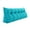 Sky Blue, variant on WOWMAX Large Reading Triangular Wedge Pillow Headboard Bolster Back Support Bedrest Pillow for Bed and Sofa Removable Cover Coffee Twin Size (39x8x20inch)