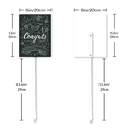 thumbnail image 2 of Eveokoki Congrats Decorative Signage, 8x12 Inch Aluminum Graduation Lawn Sign with Stakes, Waterproof for Outdoor Garden Decorations Supplies, 2 of 6