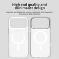 thumbnail image 2 of For iPhone 17 Pro 6.3" Case ,[Compatible with MagSafe] Cute Candy Color Drop Protection Slim Anti-Slip Shockproof Magnetic Phone Case,White,For iPhone 17 Pro, 2 of 7