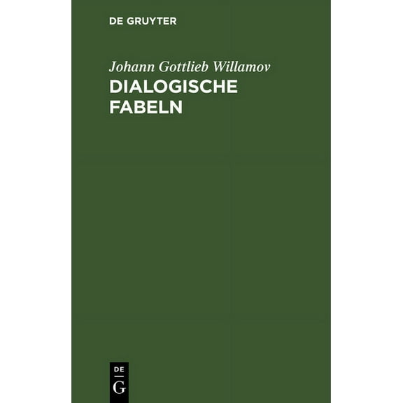Dialogische Fabeln, (Hardcover)