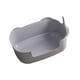 thumbnail image 2 of Cajas de arena abiertas Bandeja de arena para gatos con pala, Caja de arena para inodoro para gatos, gris, 2 of 9
