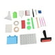 thumbnail image 4 of 105 piezas de herramientas de pintura de diamantes de imitación, bolígrafo de punta perforadora, estuche de almacenamiento de rejilla múltiple y kit de rodillos para hacer manualidades de bricolaje, 4 of 15