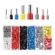 thumbnail image 1 of Kit de terminales de conector de casquillos de cable ckepdyeh, 1200 piezas, surtido de kit de conector de cable de casquillo, extremo de pasador de cable aislado, 1 of 8