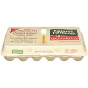 Nature's Harmony 100% Natural Large Eggs, 18 Count