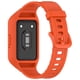 thumbnail image 5 of [Naranja] Adecuado para Galaxy Fit3 (SM-R390) correa reloj silicona integrada Galaxy Fit3 pulsera armadura (D), 5 of 9
