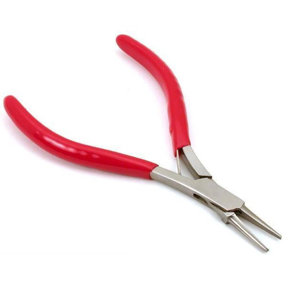 5.25" Half Round Needle Nose Pliers Wire Wrapping Tools