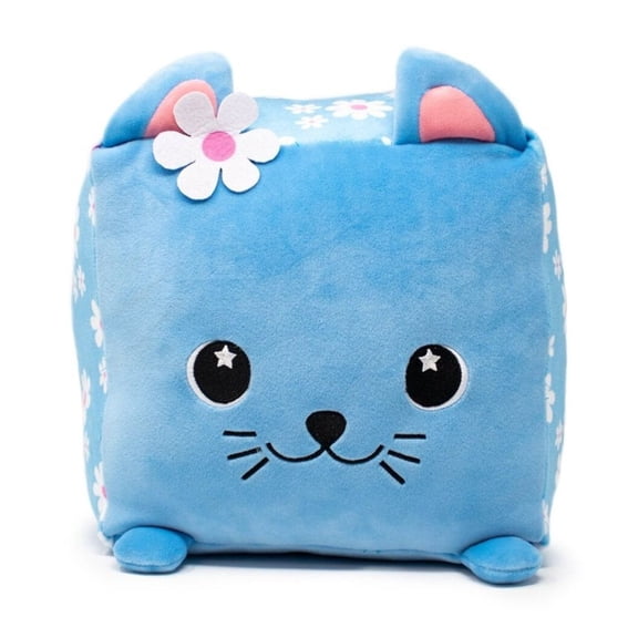Moosh-Moosh Official 10 inch Maisie the Cat Squared - Kid's Ultra Soft Stuffed Plush Toy
