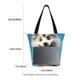 thumbnail image 3 of Fotbe Blue Sky Cute Wolf Bolsa de Playa con Estampado, Bolsa de Hombro, Bolsa de Mano Espaciosa, Bolsa de Viaje Ligera, Bolsa de Compras Versátil, 3 of 6