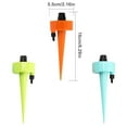 thumbnail image 4 of Langgg Auto Drip Irrigation System with Slow Release Switch Control Valves Self Water Spike Waterer Tools Adjustable Garden Sprinkler Orange 12pcs, 4 of 8
