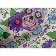 thumbnail image 4 of oneOone Cotton Poplin Light Violet Fabric Floral & Skull Fabric For Sewing Printed Craft Fabric By The Yard 56 Inch Wide, 4 of 4