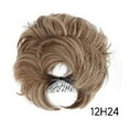 thumbnail image 2 of Pelucas con flequillo para mujer, peluca ondulada suelta, pieza de peluca que se puede doblar, círculos de cabello sueltos tipo nido de pollo, pieza de cabello natural, peluca de cabello tipo nido de, 2 of 2