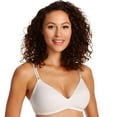 thumbnail image 2 of Women's Warner's 1056 No Side Effects Wire-Free Bra (Butterscotch/Dot Print 34B), 2 of 5