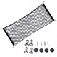 thumbnail image 1 of Red de carga resistente y elástica ajustable - Organizador de carga trasera de maletero de coche de nailon - para coche, SUV, camión - Negro, 1 of 5