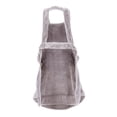 thumbnail image 3 of EXHUMKY Anti Pilling Pet Holding Bag Dark Grey Apron Protects Clothes and Pets, 3 of 5