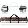 thumbnail image 6 of Hearth & Harbor Holiday Christmas Wrapping Paper Storage Bag Fits Up to 22 Rolls of 40", Black, 6 of 6