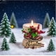 thumbnail image 4 of Feliz Navidad Candelabro de Madera | Decoración rústica navideña Acento | Mesa de mesa festiva | Madera Premium Durable | Perfecto para cenar, repisa y celebraciones en casa, 4 of 4