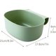 thumbnail image 2 of 21*17.8*9cm, (Verde) Cuenca de Basura Cesta de Almacenamiento de Desechos de Oficina Creativa para el Hogar Taza de Recolección de Basura de Cocina - Bote de Basura de Encimera - Contenedor Colgante - Bote de Basura para Muebles de Cocina Colgantes JM MX-0140238FYD, 2 of 5