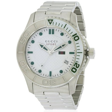 Gucci G-Timeless Stainless Steel Men's Watch, YA126232