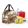 thumbnail image 6 of Lsque Train Pattern Lunch Bag Women/Men Insulated Lunch Box,Small Leakproof Cooler Food Lunch Containers Reusable High Capacity Lunch Tote Bags, 6 of 6