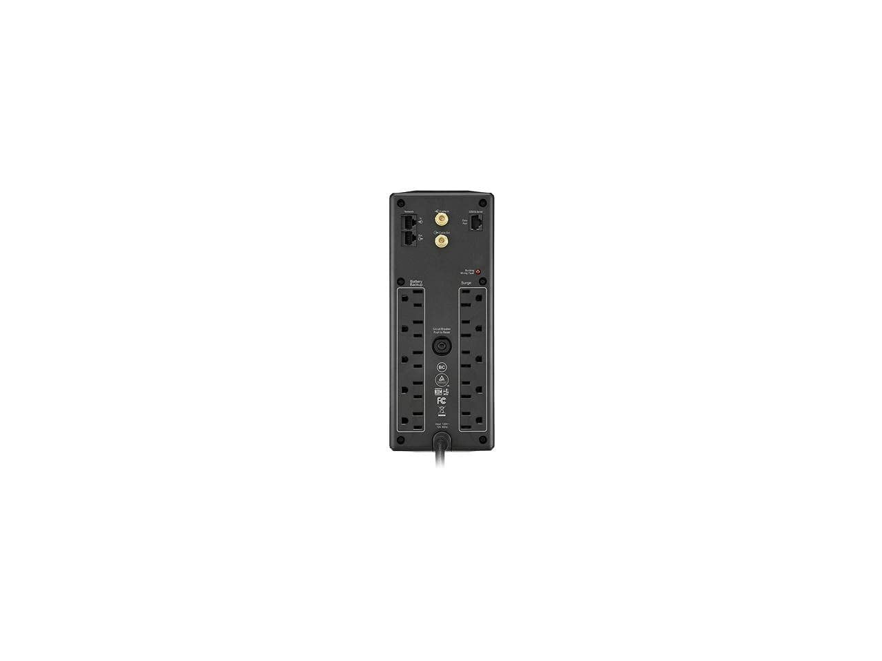 APC UPS, 1500VA Back-UPS Pro Battery Backup & Surge Protector, 900W Backup Battery Power with AVR (BX1500M)