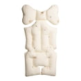 thumbnail image 1 of Cojín para cochecito de bebé, accesorios para cochecito transpirables para niños, soporte suave, alfombrilla gruesa y cómoda con forro para cochecito Conejo, 1 of 9