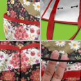 thumbnail image 5 of Garden Tool Bag,Pioneer Flower Floral Print Pattern Garden Tool Organizer,Garden Gifts,Waterproof Multi-Pocket Garden Tool Storage 11.8x5.5x11.4 Inch(Tools NOT Included), 5 of 6