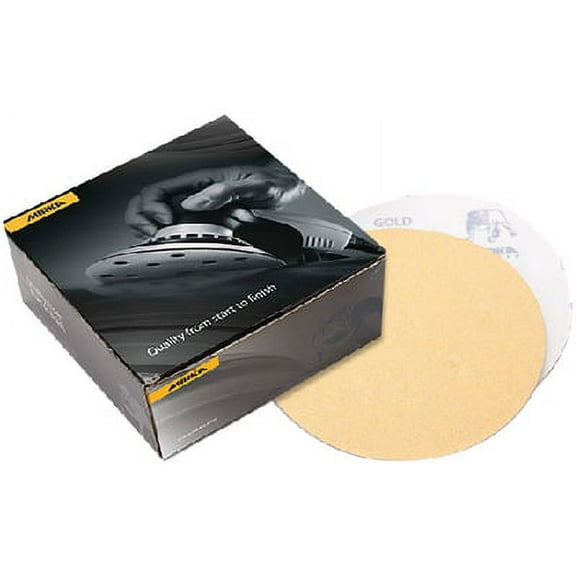 Mirka 23-332-800 Bulldog Gold 5-Inch PSA Disc 800 Grit