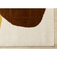 thumbnail image 4 of Rug Branch Art Geometric, Tonal/Solid Cream Indoor Area Rug - 5' x 8', 4 of 8
