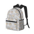 thumbnail image 2 of Vsdgher Daisies Flowers Print Unisex Large Capacity Bookbag Schoolbag Casual Daypack for High School/College/Teens/Travel/Work, 2 of 8
