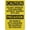 Warning Sign 4, variant on Caution Do Not Put Hands In Press Under Any Conditions Retro Vintage Sign 8"x12" - Wall Decor Plaque for Home Bar Pub Kitchen Restaurant, Press Safety Sign