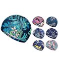 thumbnail image 3 of Gorro de natación para adultos, gorro de baño impreso, gorro de baño para mujer, gorro de baño Afortunado Sencillez, 3 of 4