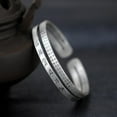 thumbnail image 5 of Retro 999 Silver Feng Shui Bracelet, Tibetan Buddhist Pixiu Bracelet for Men Women, Heart Sutra Mantras Amulet Exorcism Jewelry, Wealth Protection, Ward Off Evil Spirits Bracelet, 5 of 7