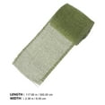 thumbnail image 3 of OFFIGAM Olive Green Polyester Craft Ribbons, 4 Rolls for Wrapping, Crafts, Decorations and Party Supplies, 3 of 8