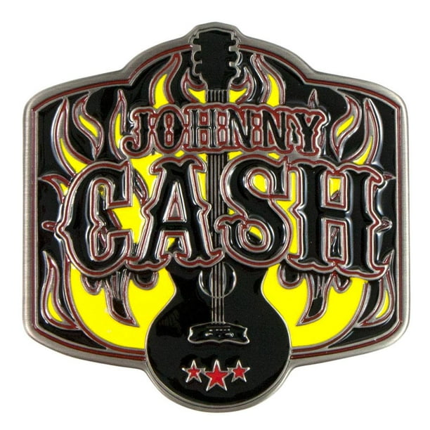 Johnny Cash Johnny Cash Guitar Belt Buckle