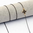 thumbnail image 3 of Cordón de gafas de metal Yinane Soporte antideslizante negro, 3 of 4