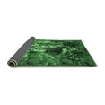 thumbnail image 2 of Ahgly Company Indoor Square Oriental Emerald Green Industrial Area Rugs, 6' Square, 2 of 4