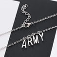 thumbnail image 2 of Bts Jewelry ARMY Letter Necklace, 2 of 5