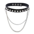 thumbnail image 3 of de Cuello Gótico Punk para Hombre para Mujer Colr de Remache de de Cuero Sunnimix Gargantilla Punk Gothic Collar, 3 of 8