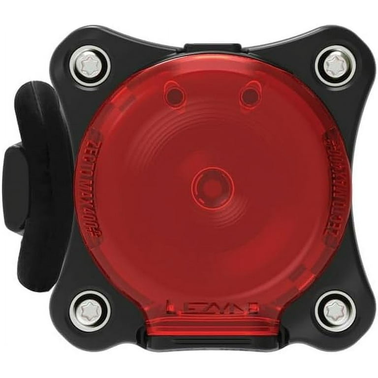 LEZYNE Zecto Drive Max Bike Rear Light - Super Bright USB Rechargeable & Waterproof Tail Light For Cycling Safety