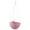 Pink, variant on Troglfold Hanging basket FOMIYES Hanging Flower Pots for Indoor/Outdoor Decor,7.87"X7.87"X4.92"