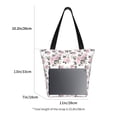thumbnail image 2 of Bingfone Rose Flowers Women Shoulder Tote Bags Casual Bag Ladies Shopping Handbag, 2 of 6