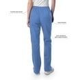 thumbnail image 2 of Landau ProFlex Tailored Fit Stretch 5-Pocket Cargo Scrub Pants for Women 2042, 2 of 5